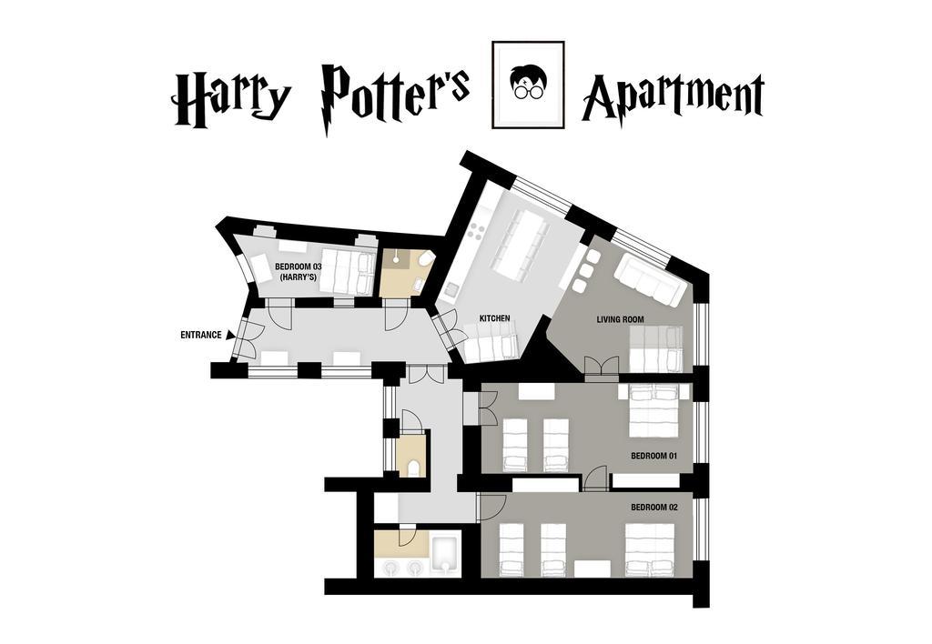 Amazing Harry Potter'S Apt. At Old Town Praga Exterior foto